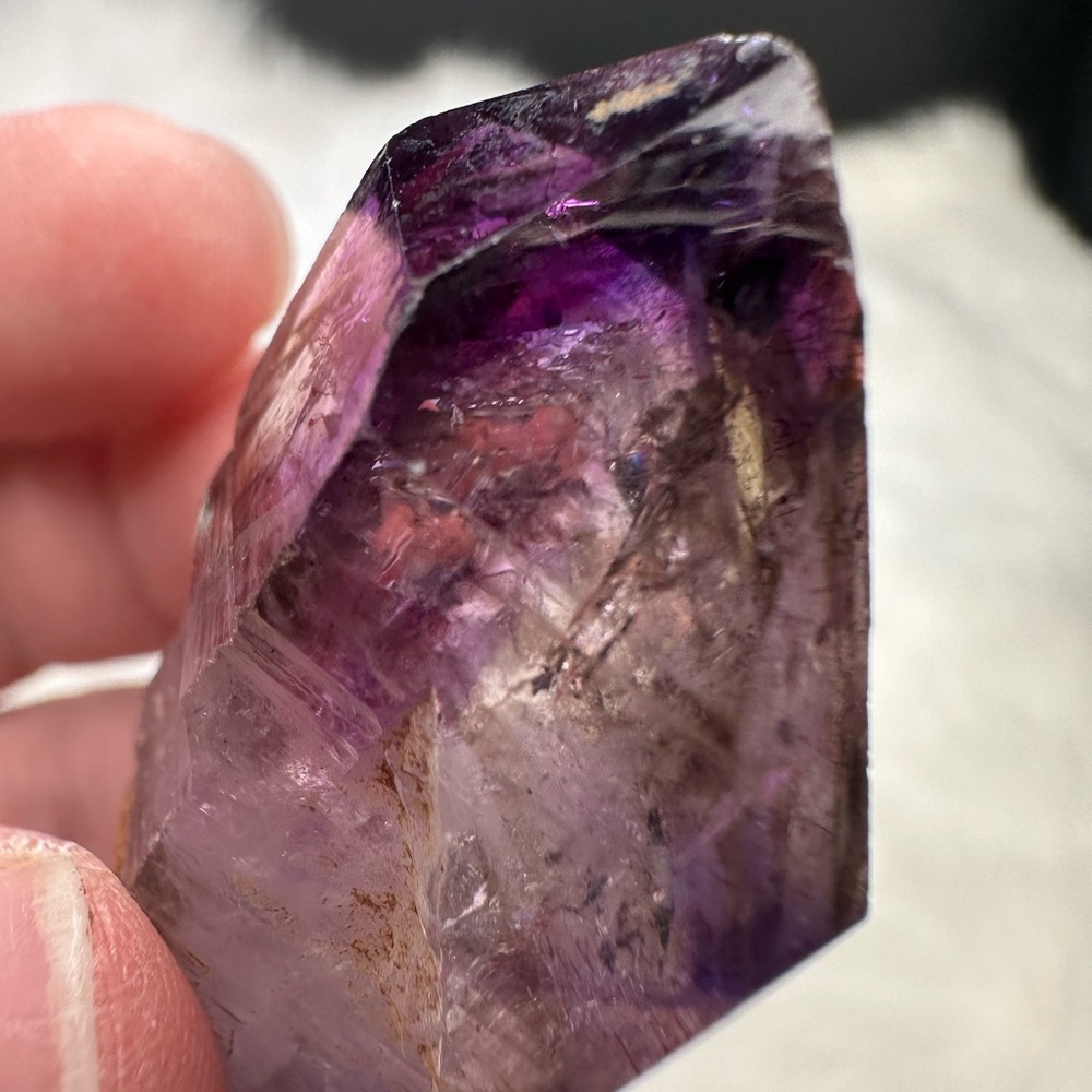 Super 7 Amethyst Smokey Scepter